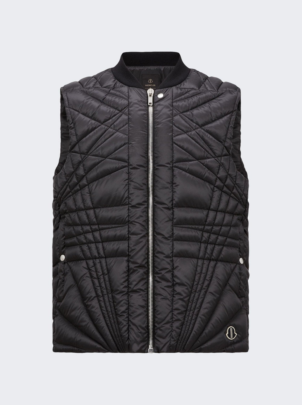 Men | Rick Owens X Moncler | Megapenta Flight Vest | Black
