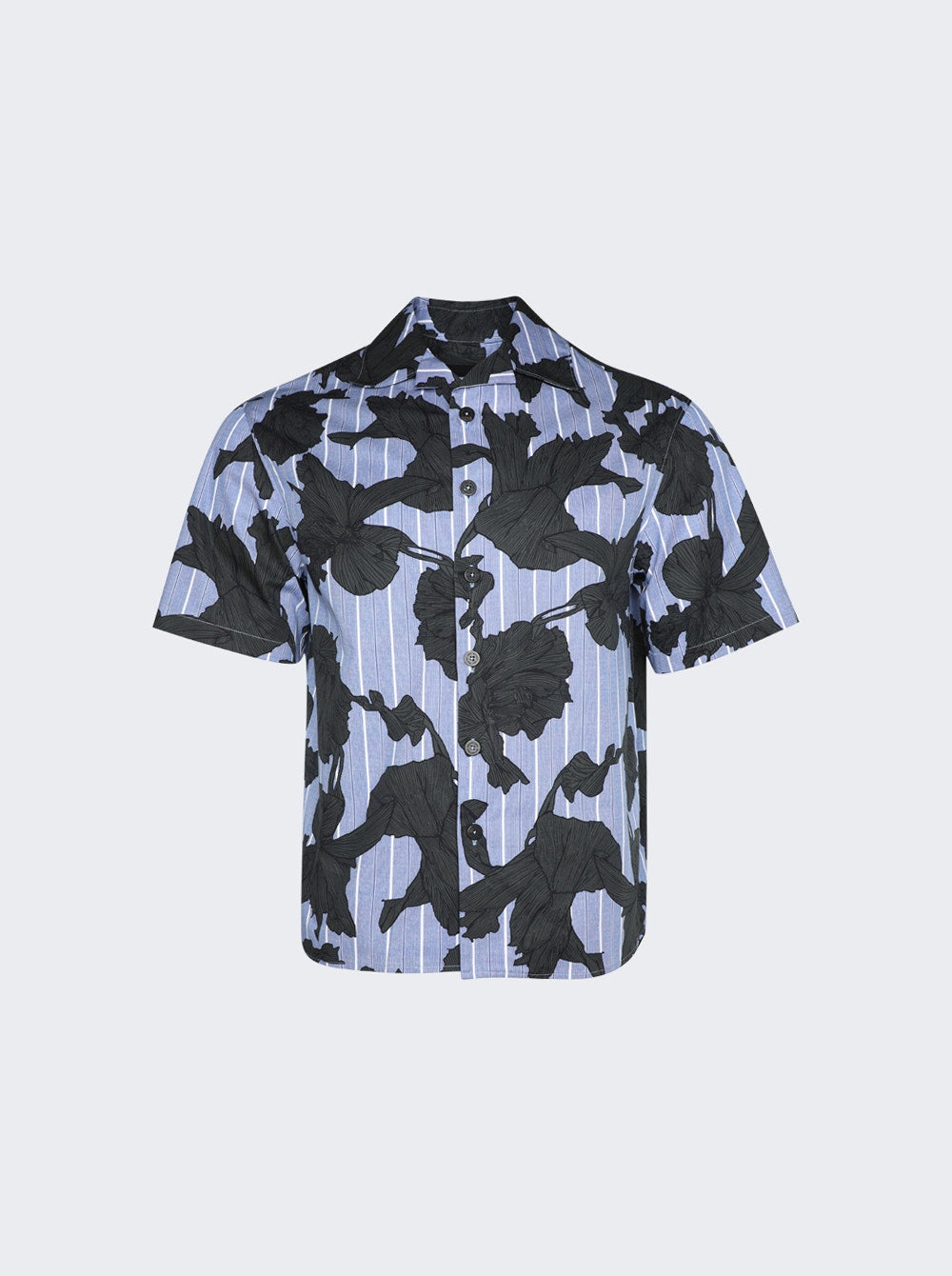 Men | Neil Barrett | Bowling Shirt | Blue