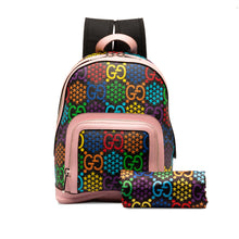 Gucci | Pre-Owned GG Supreme Psychedelic Backpack | Pink