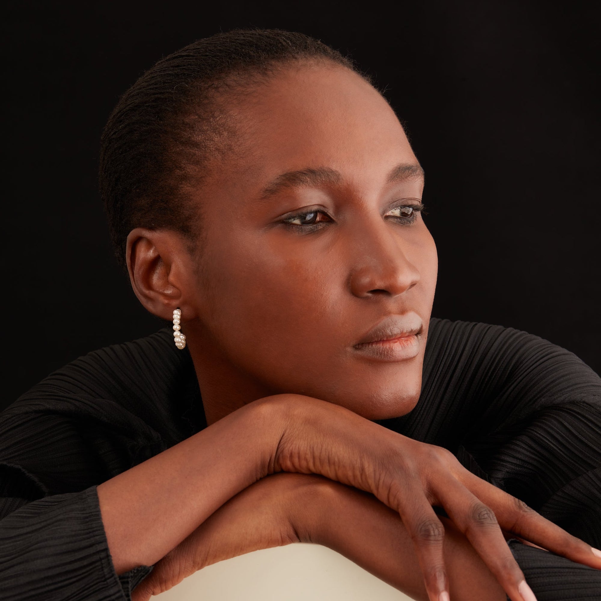 Delilah Earrings | 18K Gold Vermeil | Freshwater Pearls