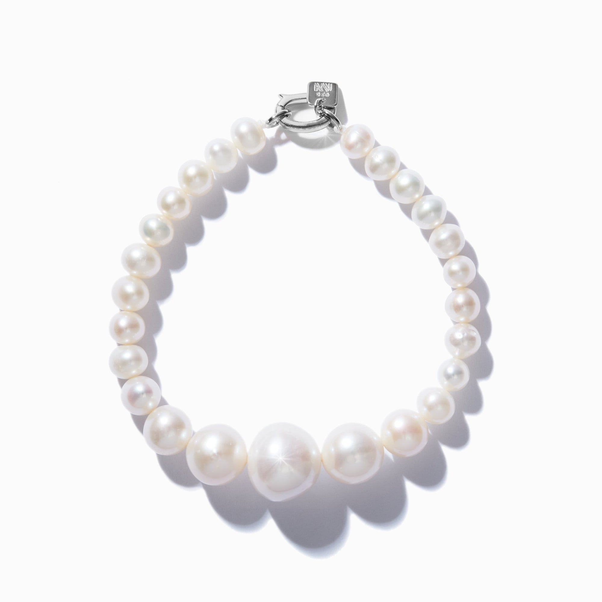 Luna Bracelet | Sterling Silver | Freshwater Pearls