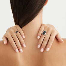 Primer Ring | Silver | Jet Black