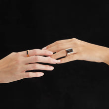 Theorem Ring | 18K Gold Plated | Jet Black