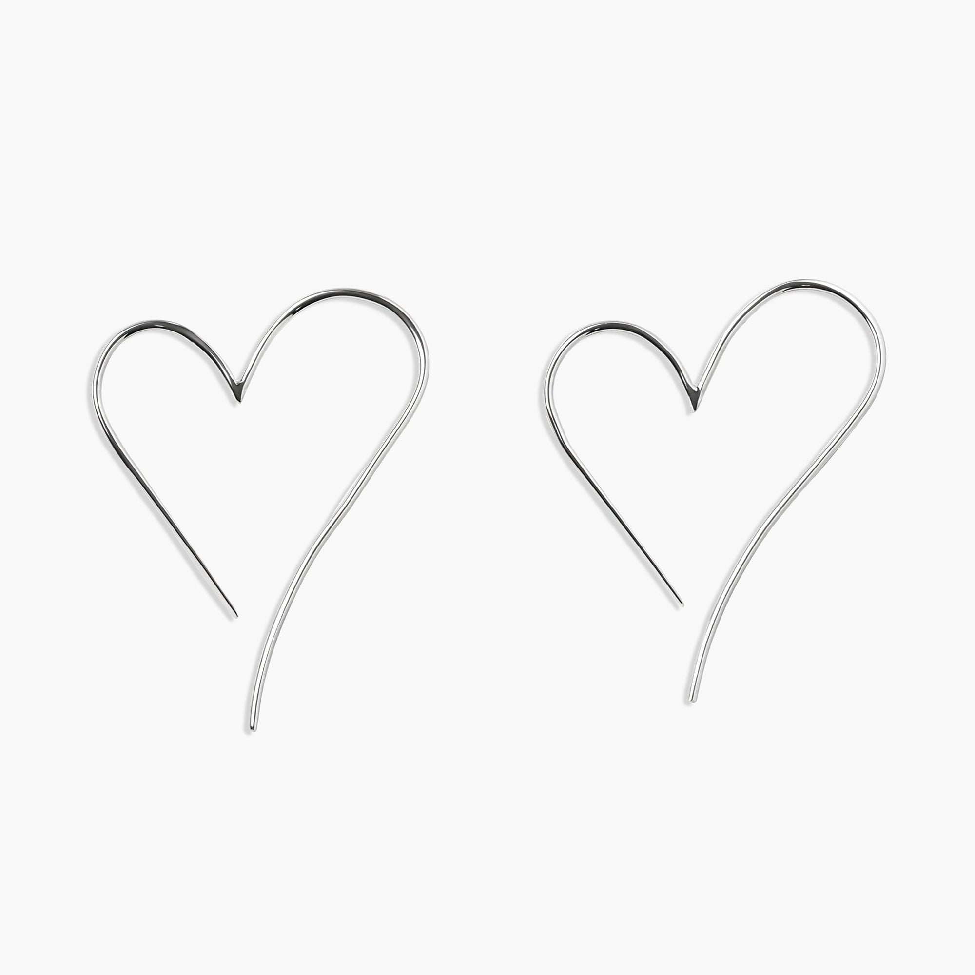 Love Earrings | Sterling Silver