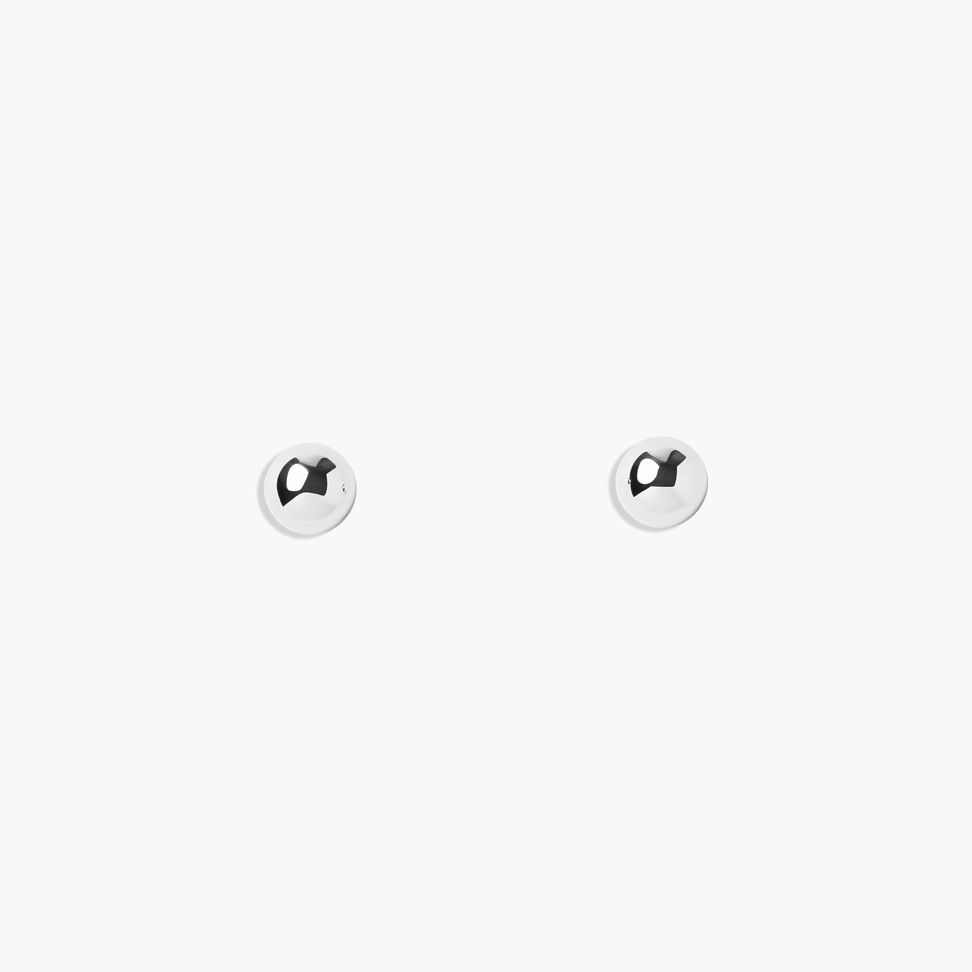 Grand Sphere Earrings | Sterling Silver