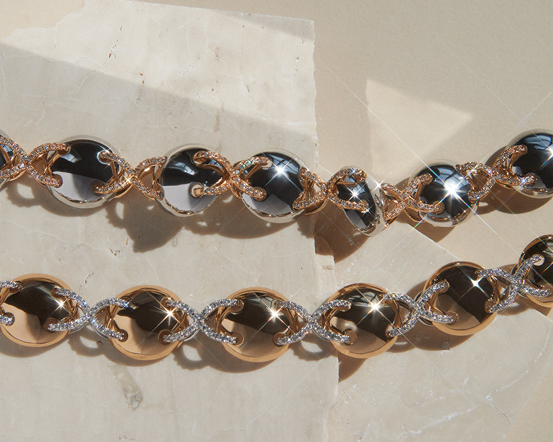 Mariner Cross Bracelet | Silver | Cubic Zirconia