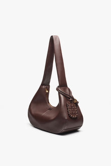 Medium Hobo Bag | Seal Brown