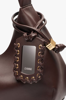 Medium Hobo Bag | Seal Brown