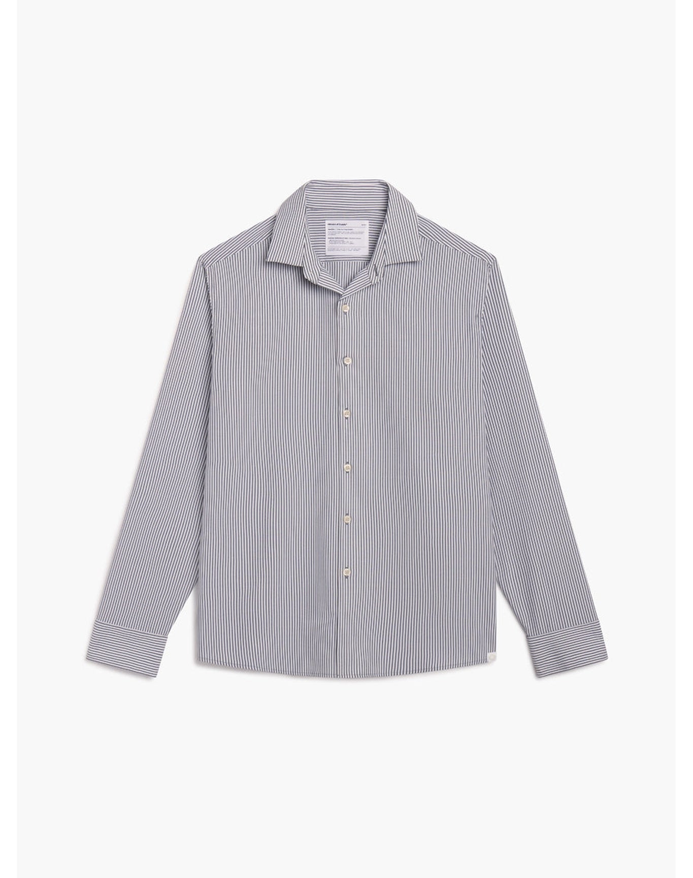 Men | AeroZero Dress Shirt | Black Stripe
