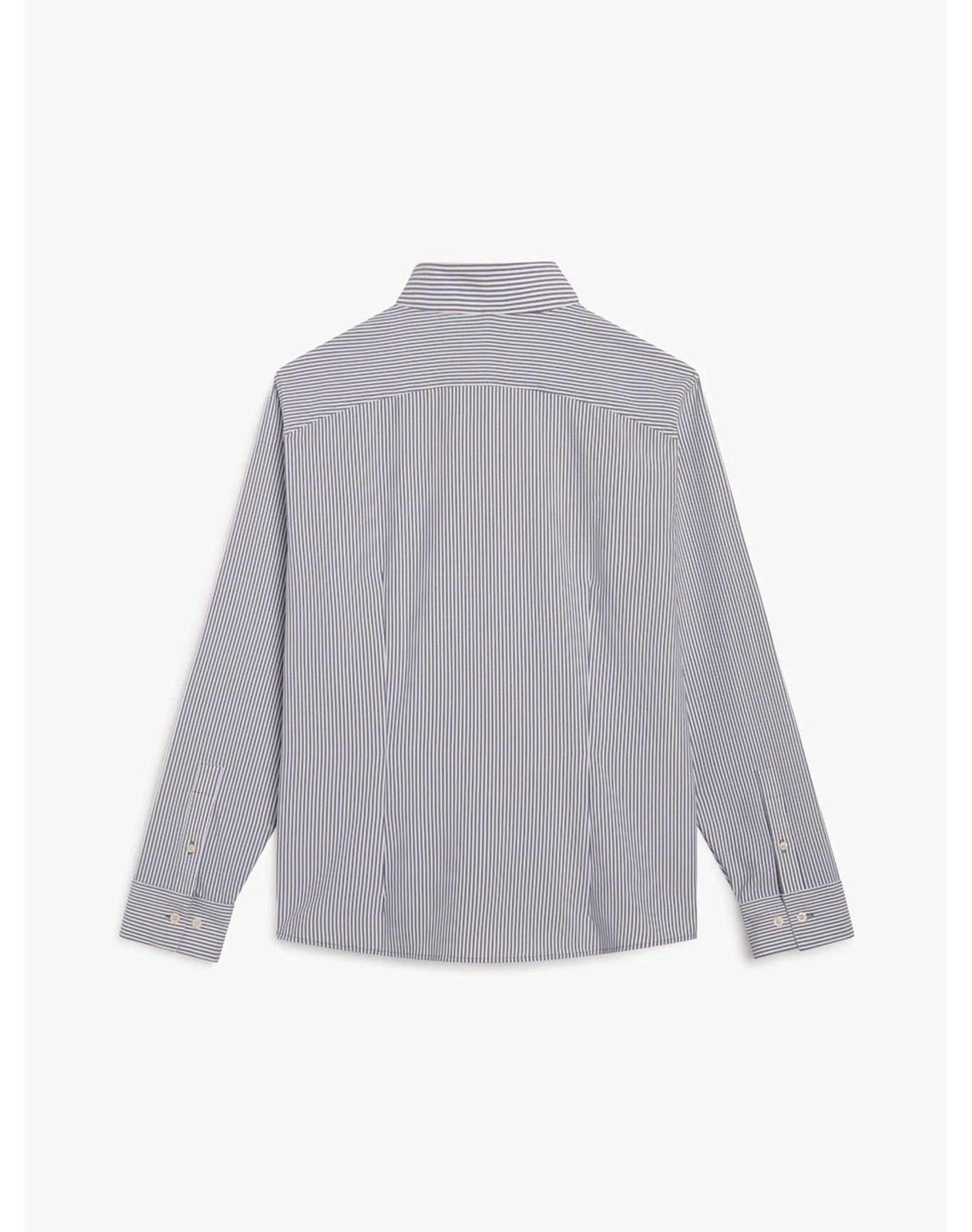 Men | AeroZero Dress Shirt | Black Stripe