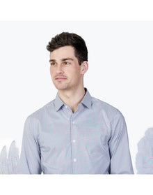 Men | Aero Dress Shirt | Purple Tattersall