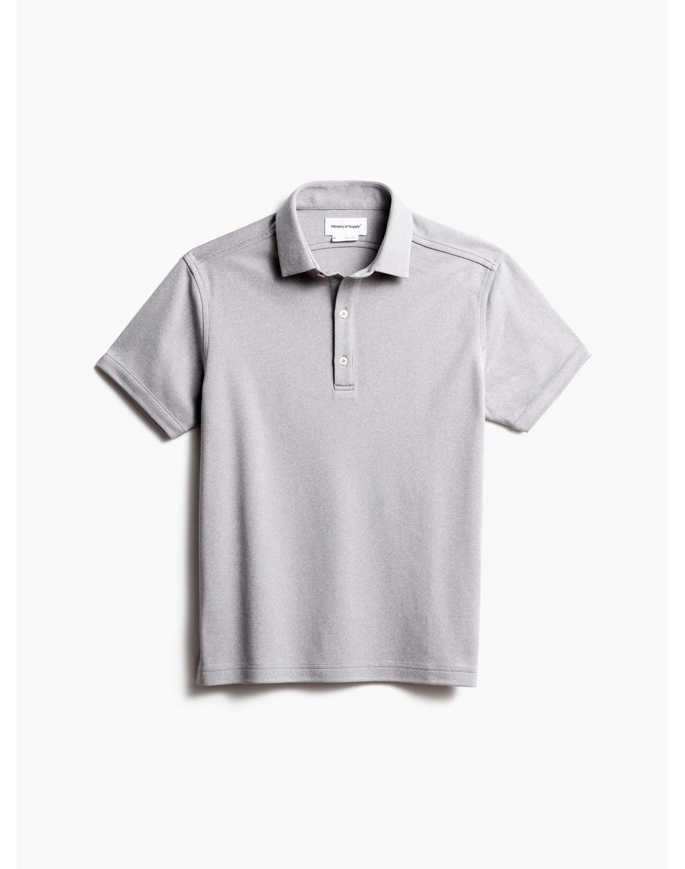 Men | Apollo Polo | Grey White Heather