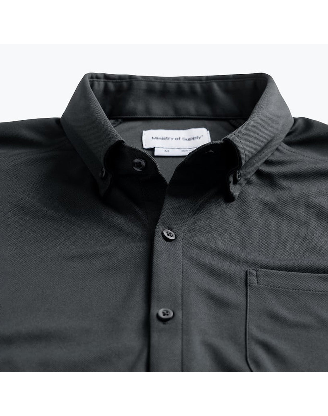 Men | Apollo Raglan Sport Shirt | Black