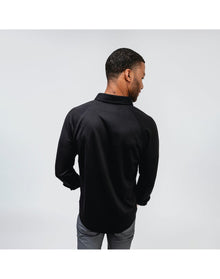 Men | Apollo Raglan Sport Shirt | Black