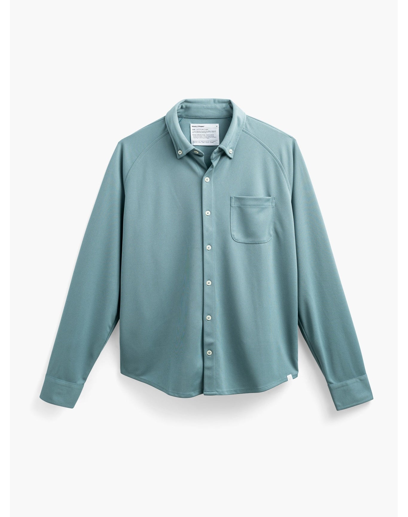 Men | Apollo Raglan Sport Shirt | Blue Dusk