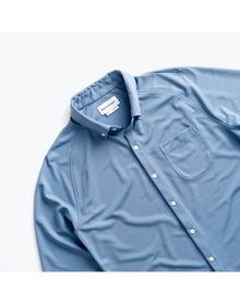 Men | Apollo Raglan Sport Shirt | Steel Blue (V2)