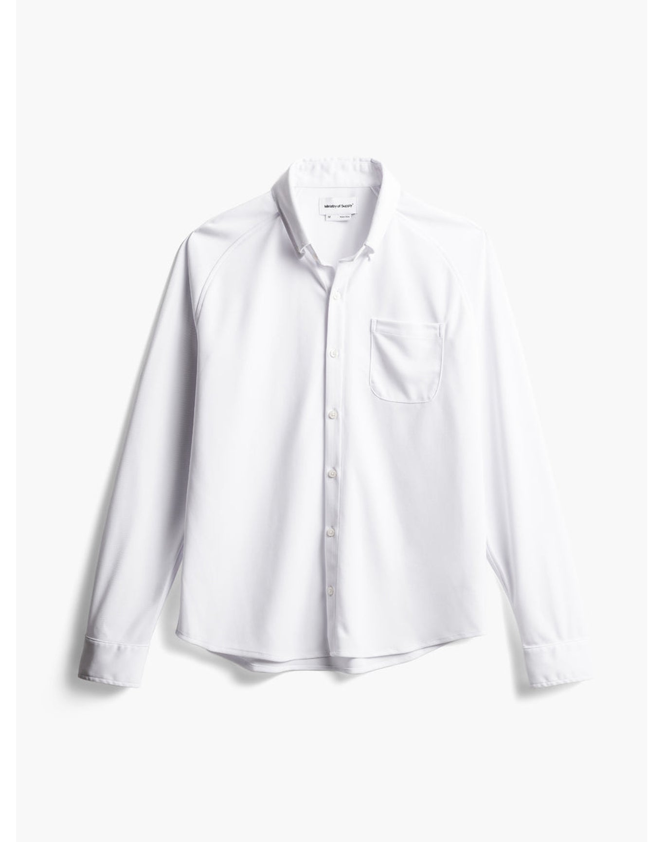Men | Apollo Raglan Sport Shirt | White (V2)