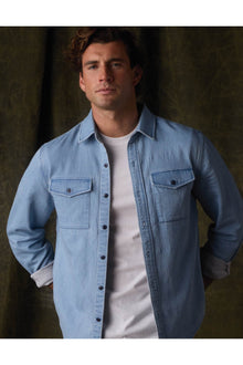 Men | Big Jake Shirt | Light Indigo