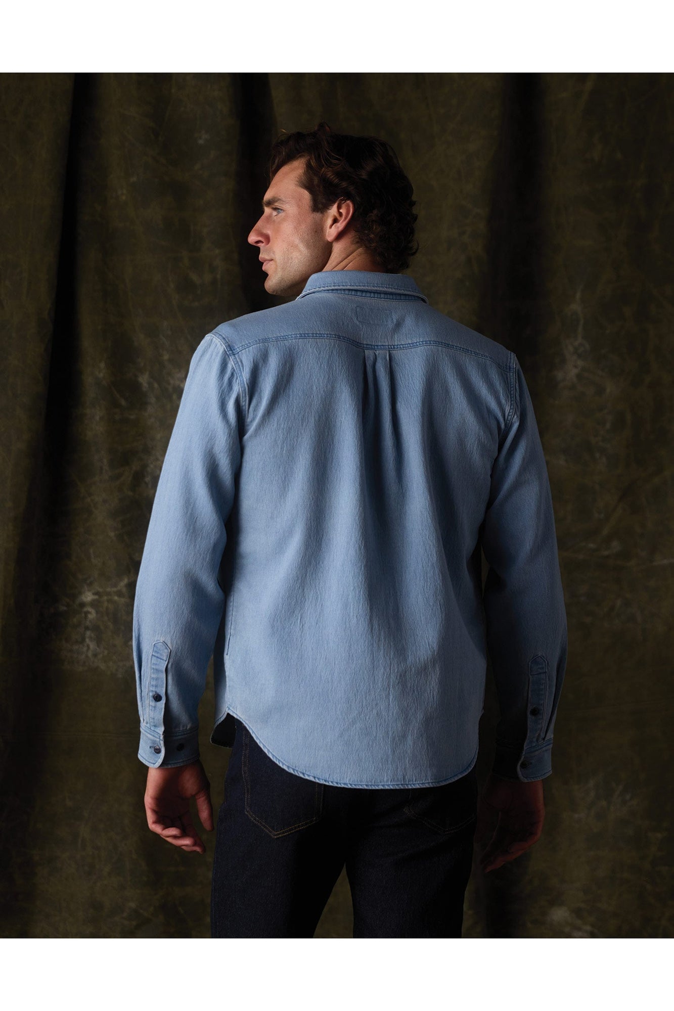 Men | Big Jake Shirt | Light Indigo