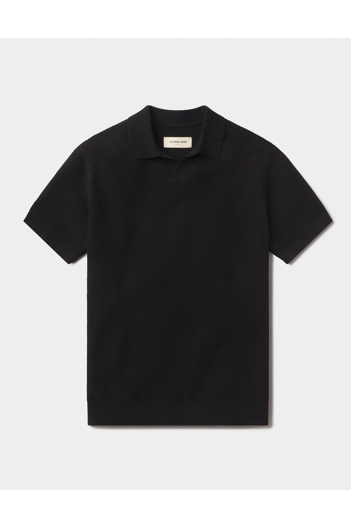 Men | BreezeKnit Polo | Black