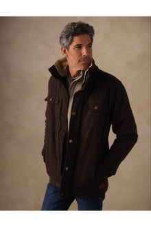 Men | Canvas Chore Coat | Umber