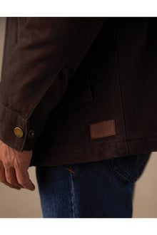 Men | Canvas Chore Coat | Umber