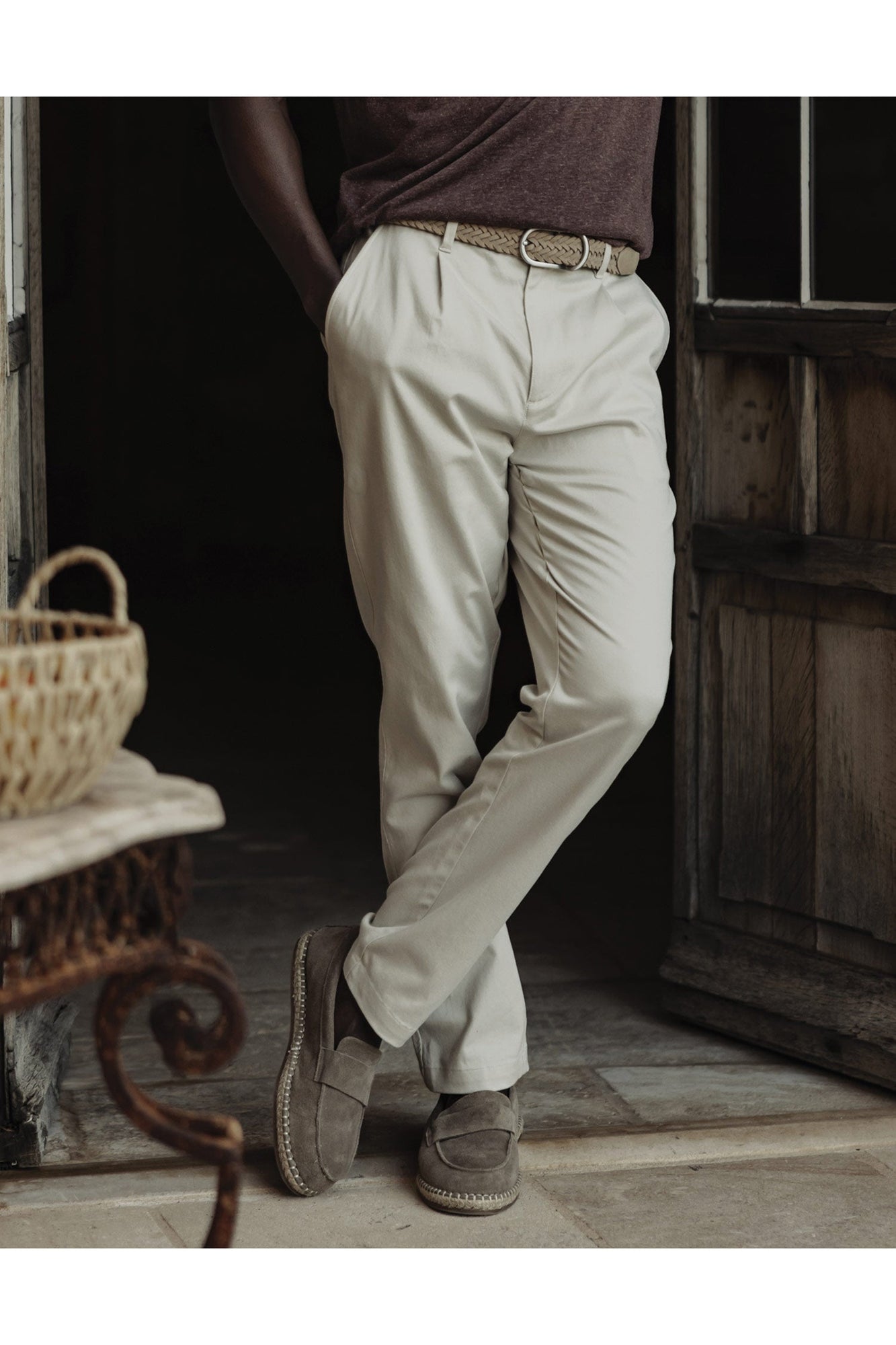 Men | Comfortech Twill Pant | Stone