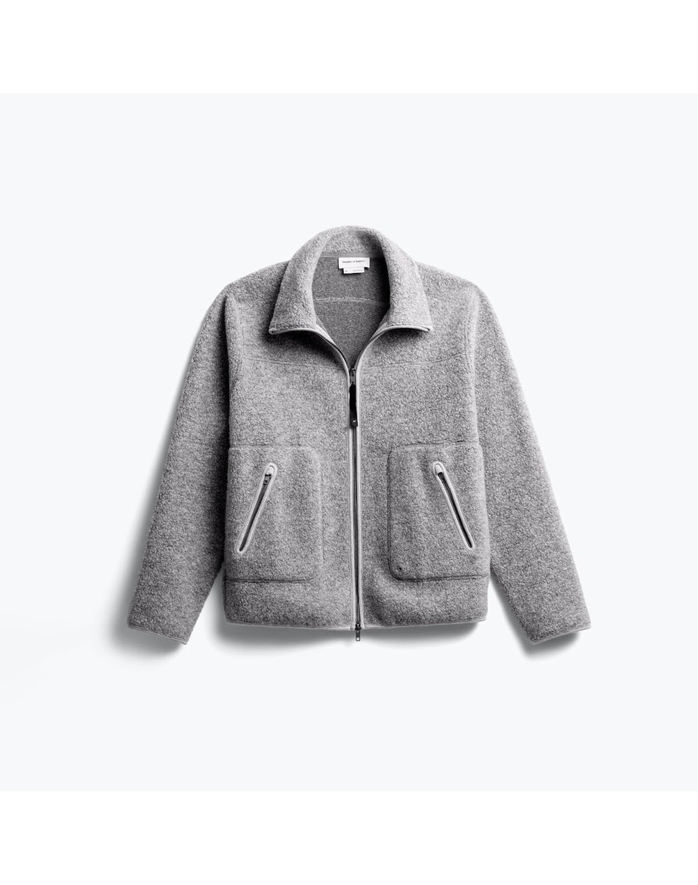 Men | Composite Merino EcoFleece Jacket | Grey Heather