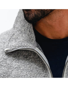 Men | Composite Merino EcoFleece Jacket | Grey Heather
