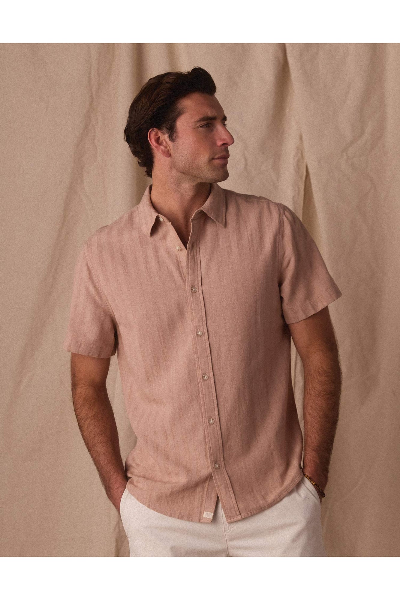 Men | Freshwater Everyday Shirt | Flax