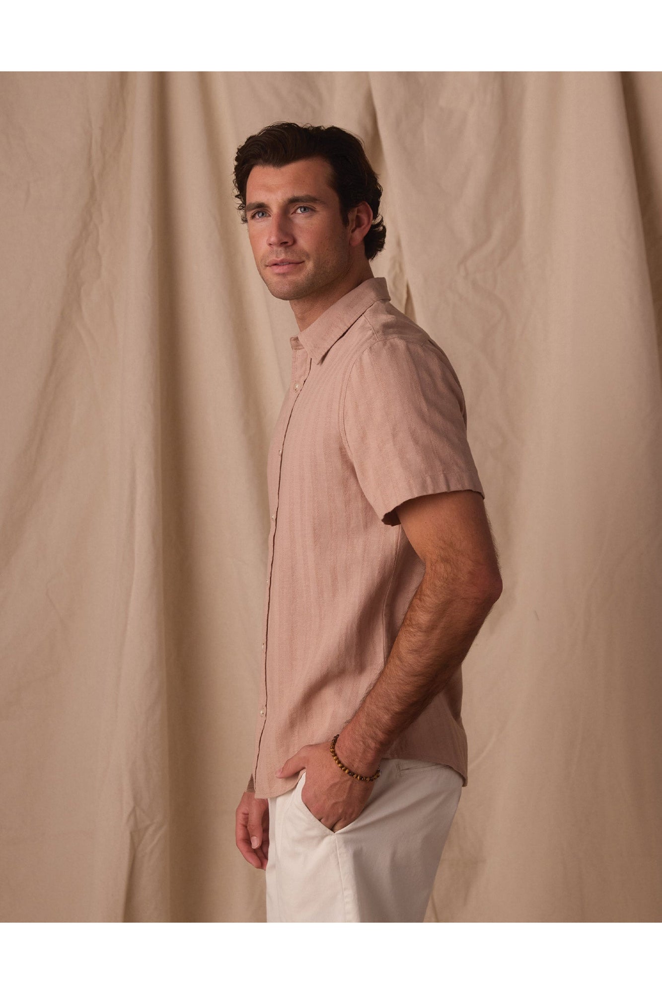 Men | Freshwater Everyday Shirt | Flax