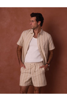 Men | Freshwater Short | Sandstone Stripe