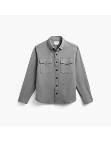 Men | Fusion Overshirt | Medium Grey Heather