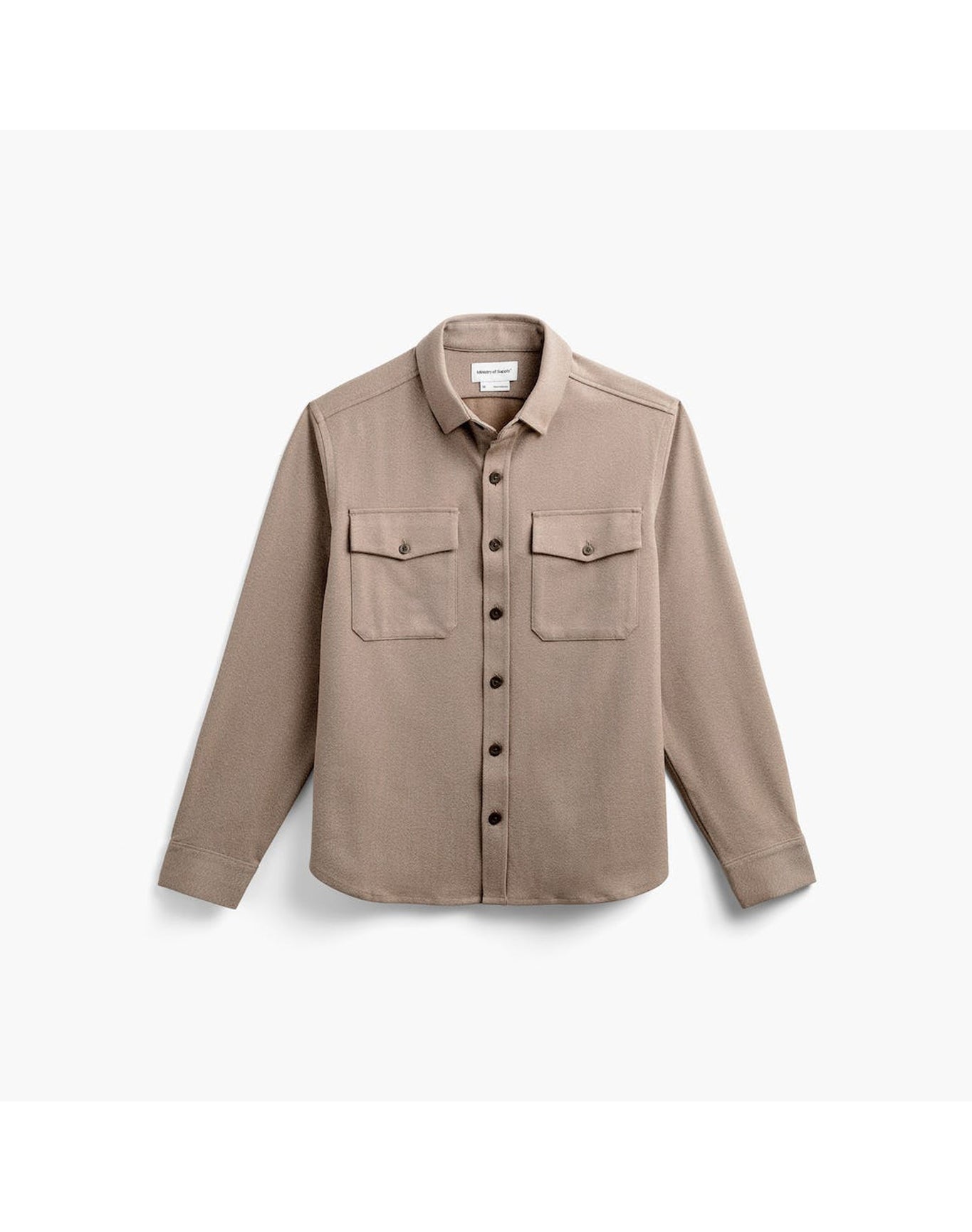 Men | Fusion Overshirt | Oatmeal Tweed