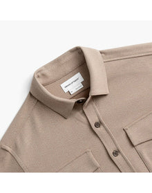 Men | Fusion Overshirt | Oatmeal Tweed