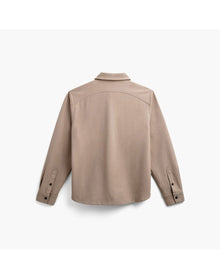 Men | Fusion Overshirt | Oatmeal Tweed