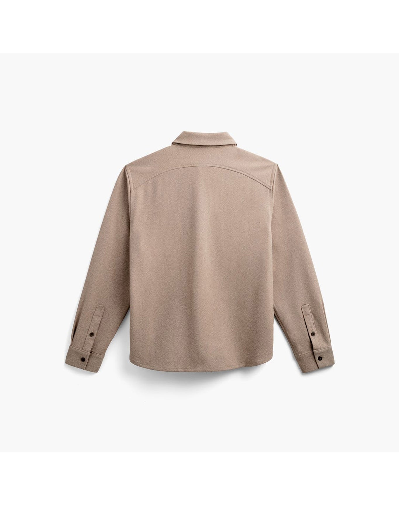 Men | Fusion Overshirt | Oatmeal Tweed