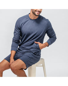 Men | Fusion Terry Sweatshirt | Navy