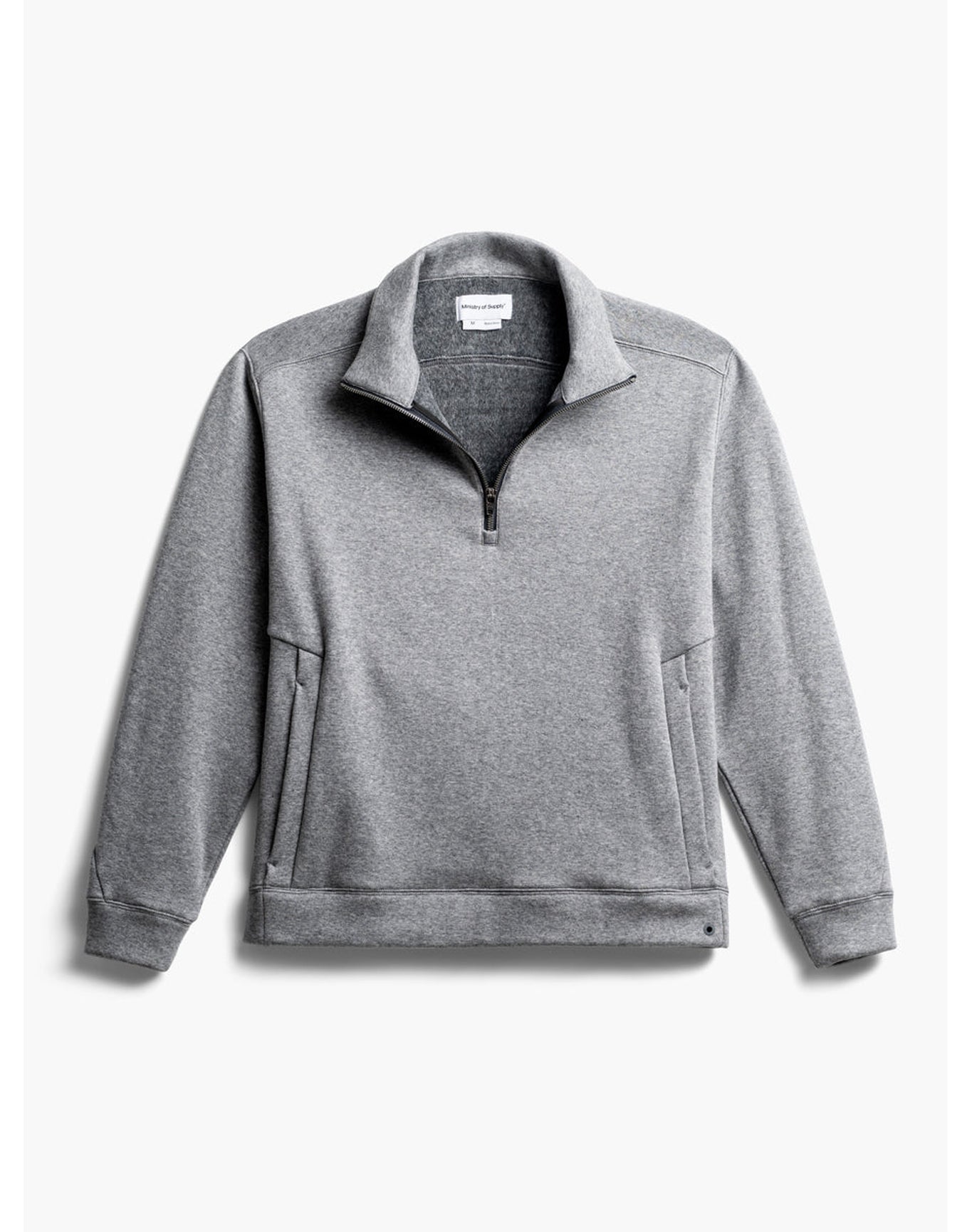 Men | Hybrid 1/4 Zip Pullover | Classic Grey Heather