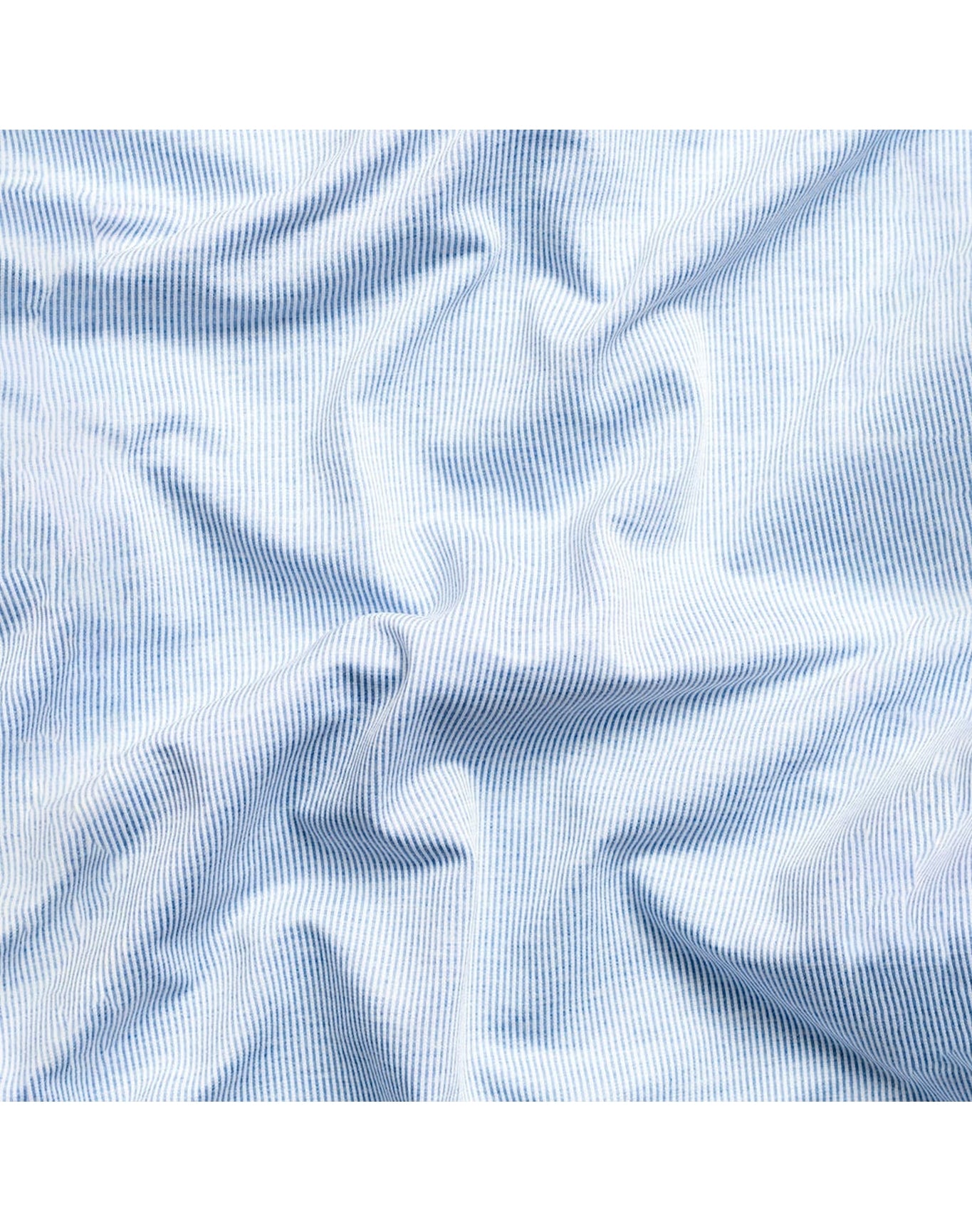 Men | Hybrid Button | Blue Heather Stripe