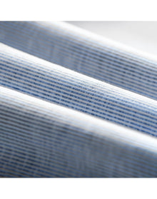 Men | Hybrid Button | Blue Heather Stripe