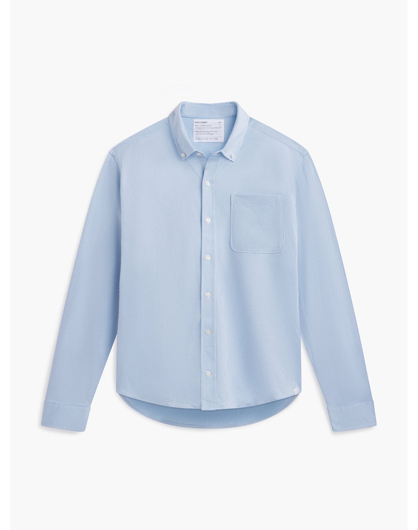 Men | Hybrid Button | Blue Stripe