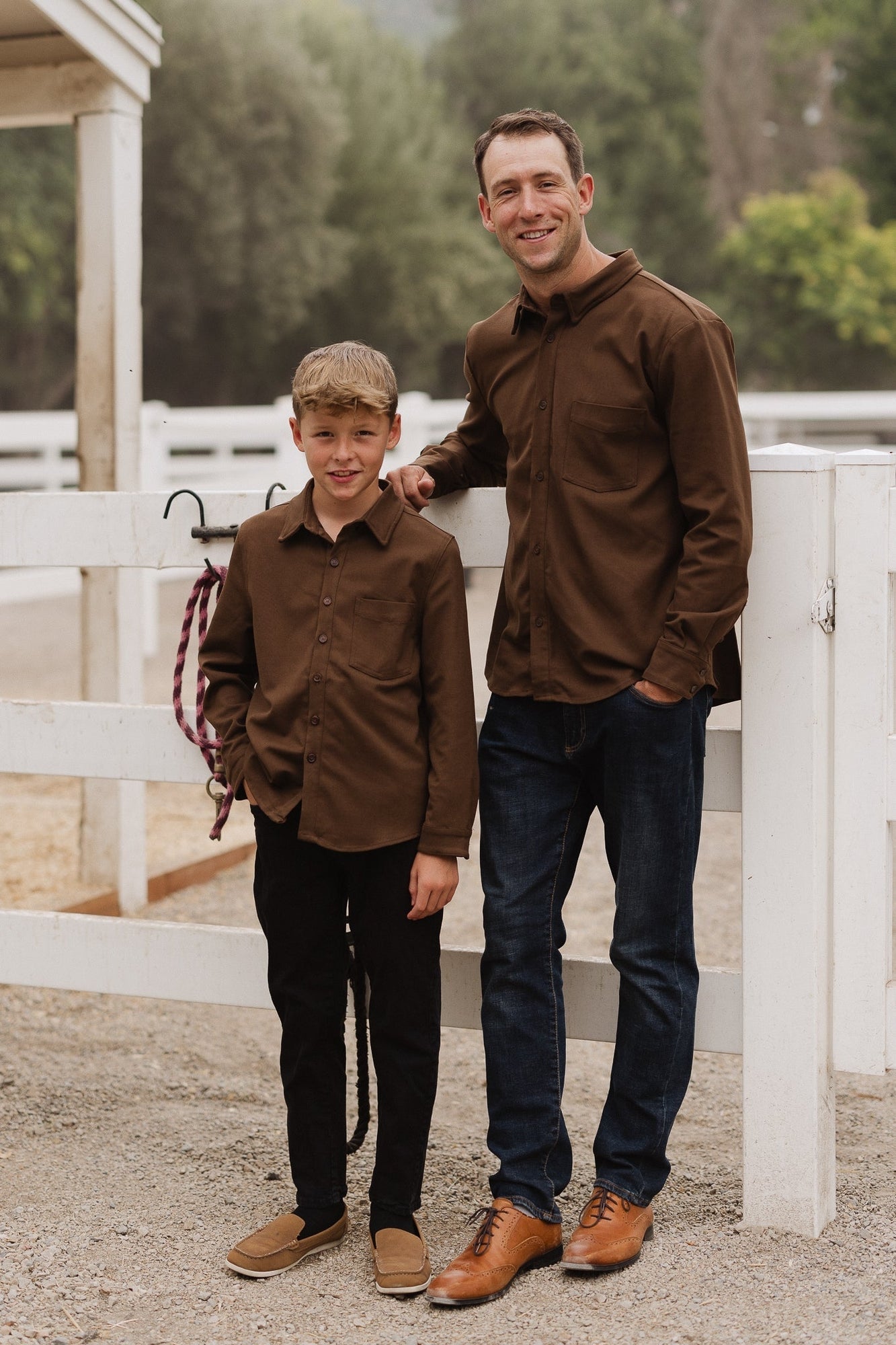 Men | John Shirt | Brown