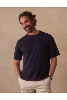 Men | Laidback Tee | Navy