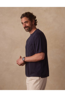 Men | Laidback Tee | Navy