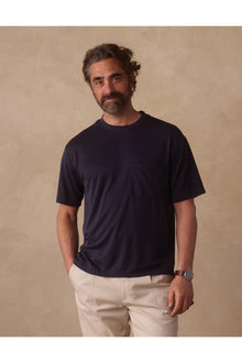 Men | Laidback Tee | Navy