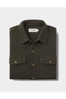 Men | Looped Terry Button Up | Alpine