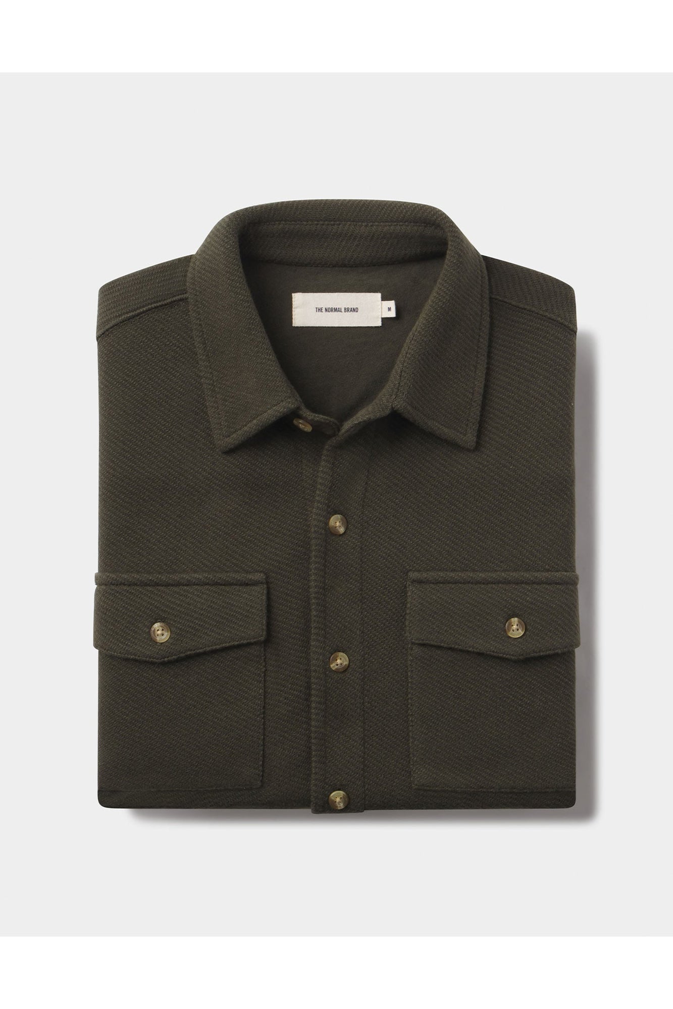 Men | Looped Terry Button Up | Alpine