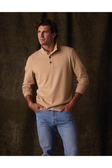 Men | Puremeso Button Popover | Toffee
