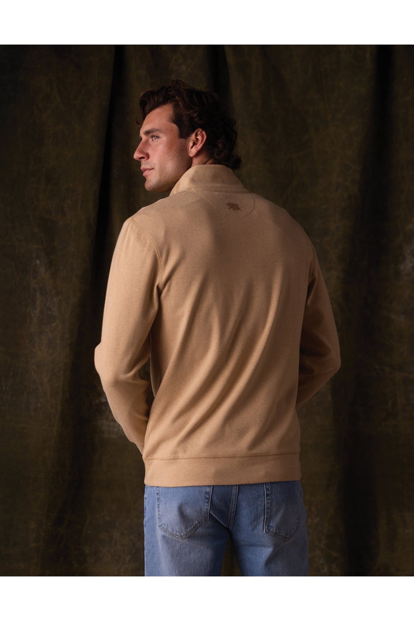 Men | Puremeso Button Popover | Toffee
